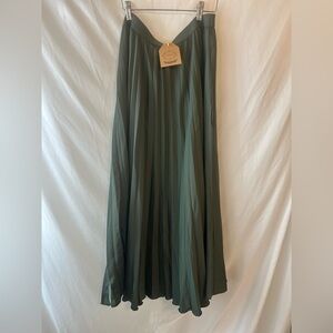 Kori Green Maxi Skirt